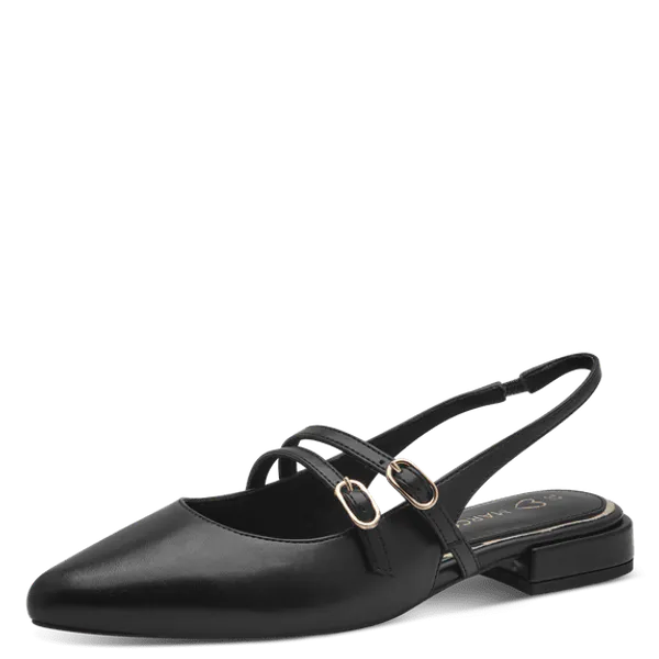 Hovedbilde PUMPS M/SLINGBACK - SORT