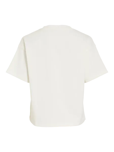 Hovedbilde MONIE T-SHIRT CENTER FLOWER - HVIT