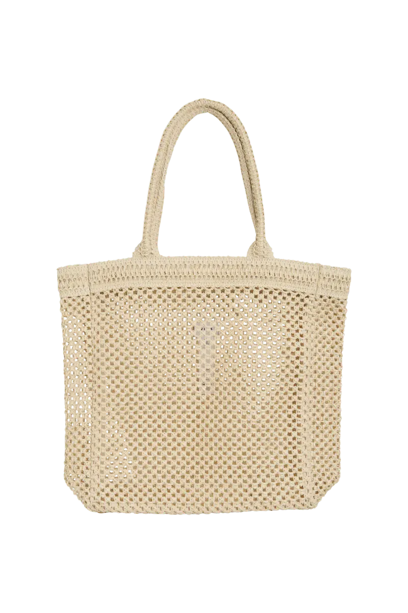 NETTI HANDLENETT KURV - CREAM