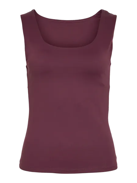 Hovedbilde KENZA TOPP U-NECK  - PLOMME