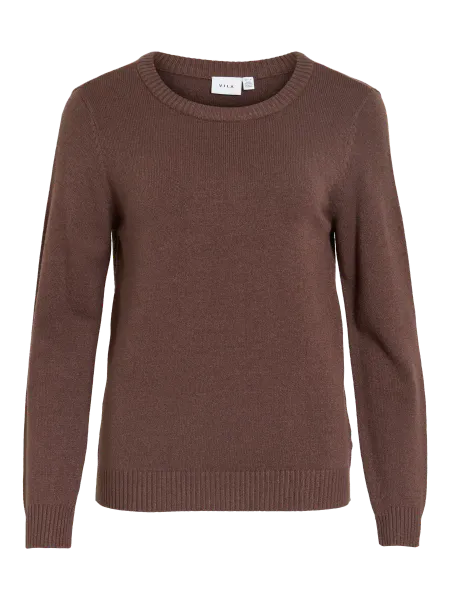 Hovedbilde VIRIL GENSER O-NECK - BRUN