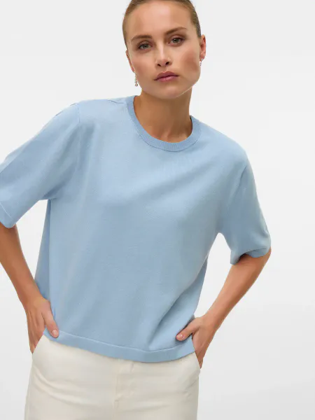 Hovedbilde SILJE T-SHIRT - LYSBLÅ