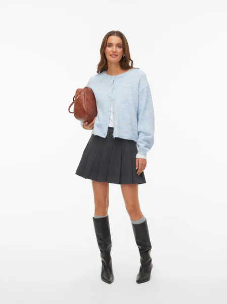 Hovedbilde HOPE CARDIGAN - LYS BLÅ MELERT