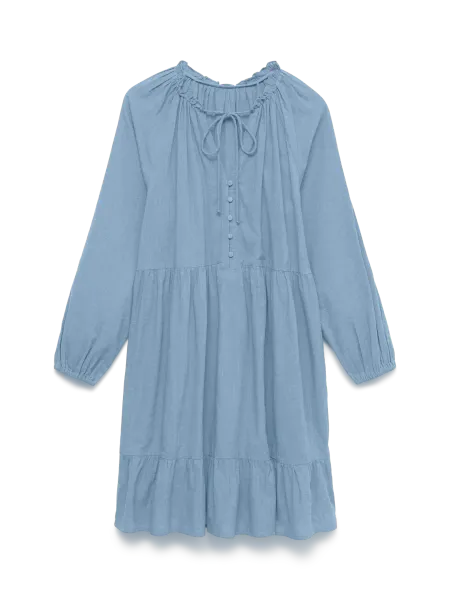 Hovedbilde METTE DRESS - LYSEBLÅ
