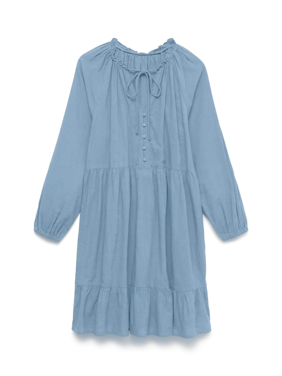 METTE DRESS - LYSEBLÅ