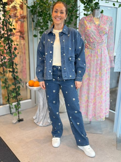 Hovedbilde FLORA EMBRO JEANS 32