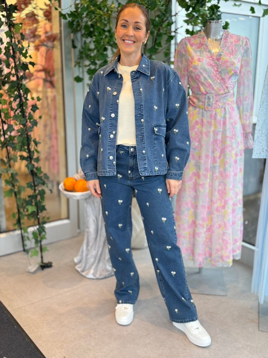 FLORA EMBRO JEANS 32