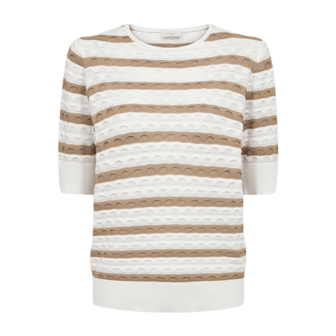 Hovedbilde DODO GENSER - OFFWHITE/CAMEL