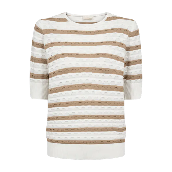 Hovedbilde DODO GENSER - OFFWHITE/CAMEL