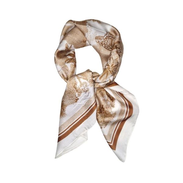 Hovedbilde SKJERF SILKELOOK - CAMEL / HVIT