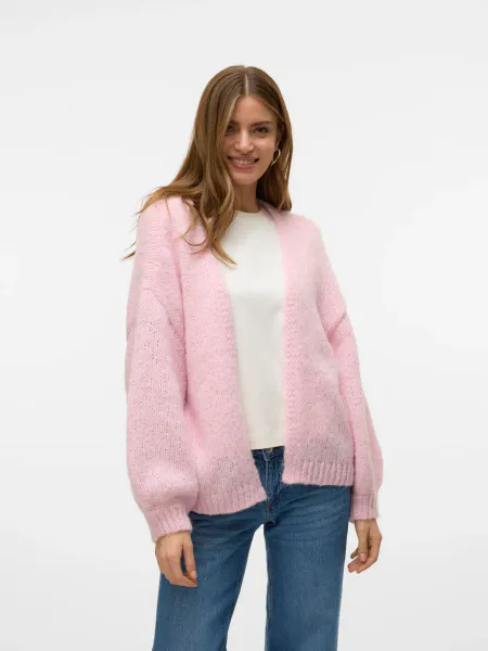 Hovedbilde MAYBE STRIKKET CARDIGAN - LYS ROSA