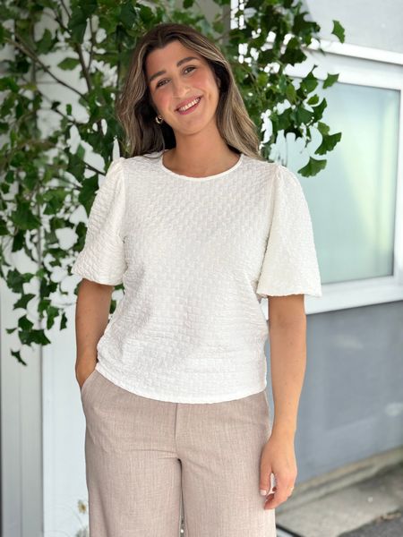 Hovedbilde HEBA TOPP - OFFWHITE