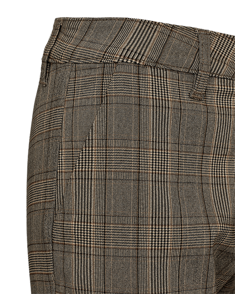 Hovedbilde REX CHINOS CHECK M/STRECH - MULDVARP / SORT