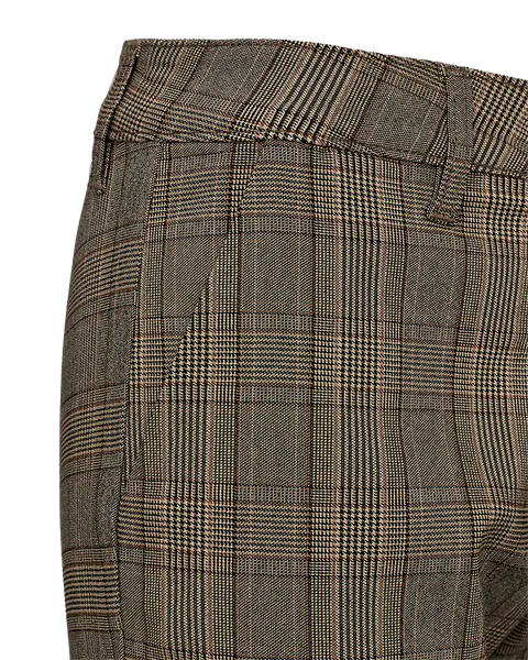 Hovedbilde REX CHINOS CHECK M/STRECH - MULDVARP / SORT
