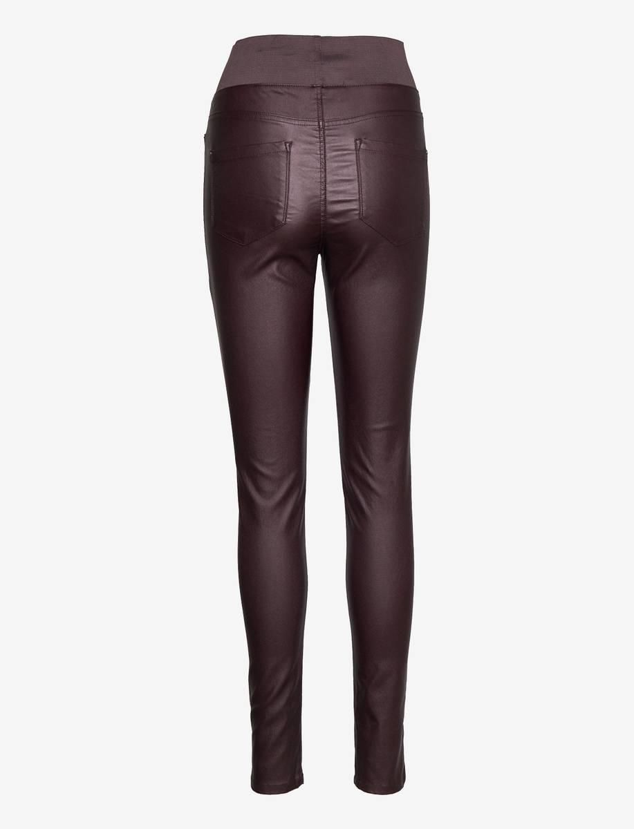SHANTAL BUKSE COATED - BRUN