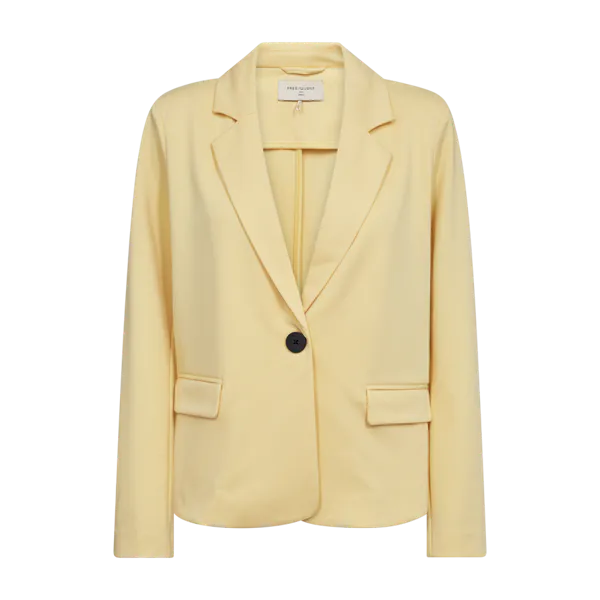 Hovedbilde NANNI RETT KORT BLAZER - GUL