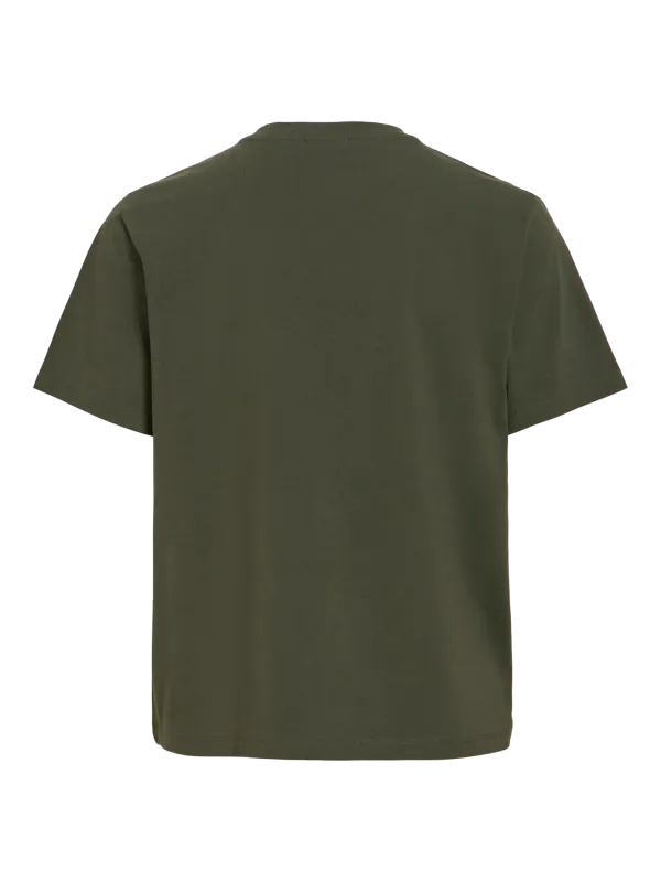 NORA T-SHIRT - OLIVEN