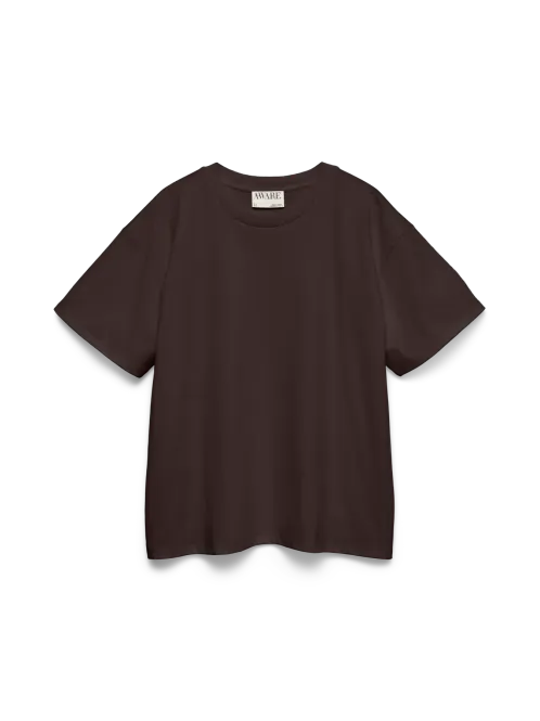 Hovedbilde DALLAS OVERSIZED T-SHIRT - BRUN