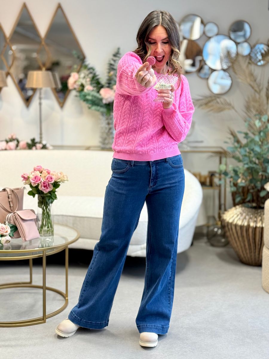 LOPEZ JEANS 30 LENGDE - DENIM BLUE
