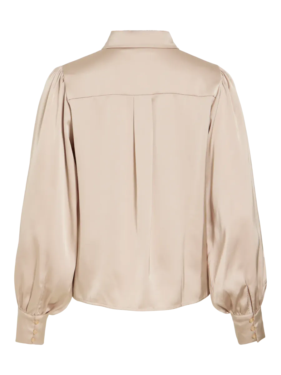ENNA RAVENNA BLUSE - CEMENT