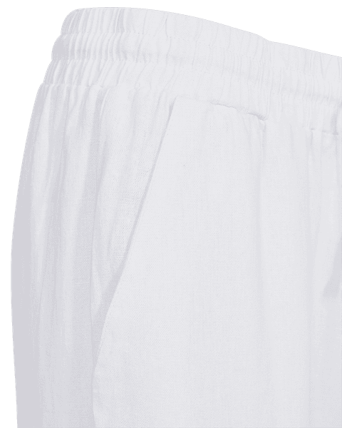 Hovedbilde LAVA LIN/VISCOSE ANKEL BUKSE - HVIT