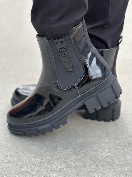 Hovedbilde BOOTS GLOSSY - SORT
