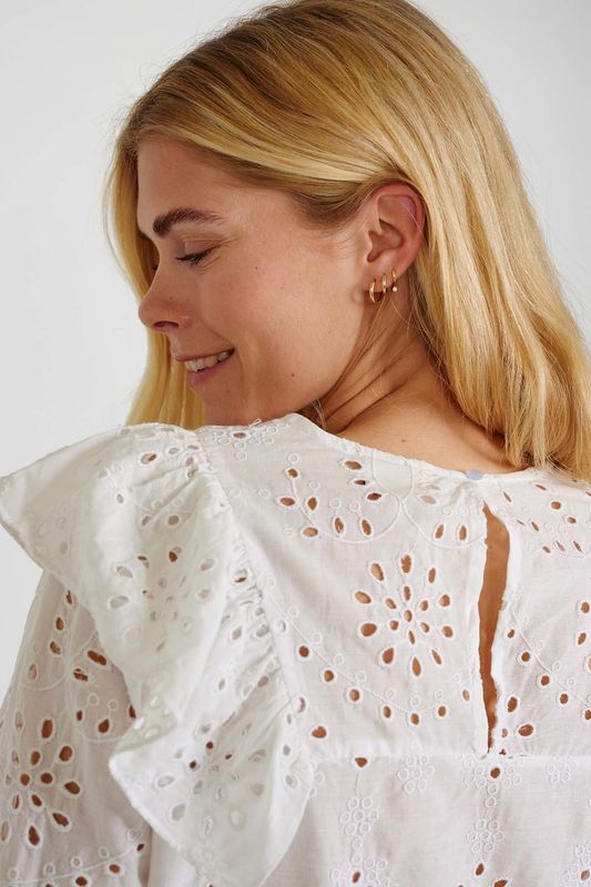 FRASIA BLUSE - OFFWHITE