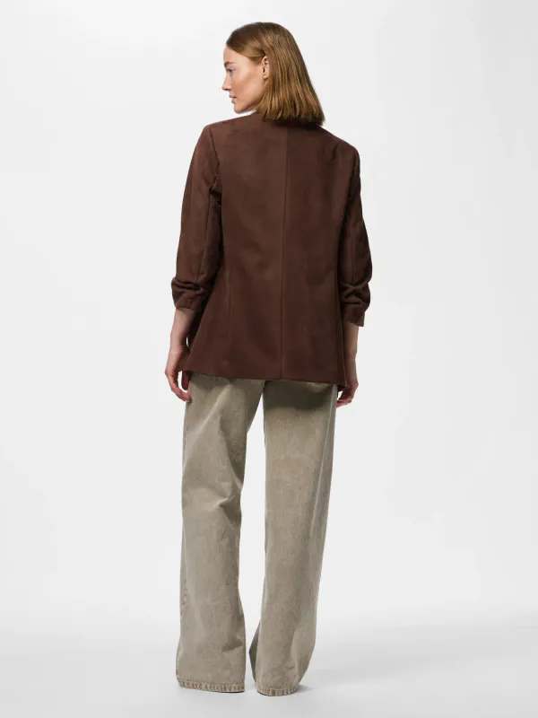 BOSELLA SEMSKET LOOK BLAZER - BRUN