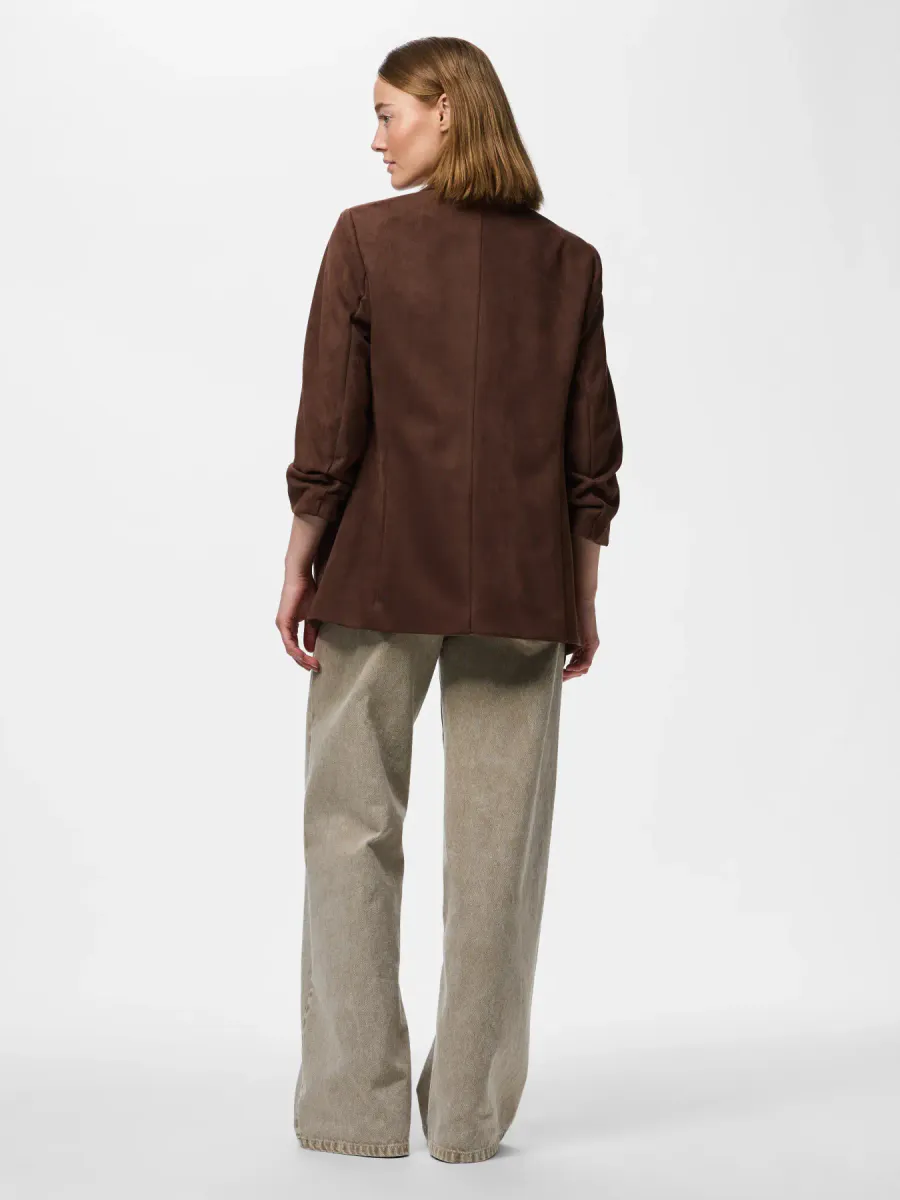 BOSELLA SEMSKET LOOK BLAZER - BRUN