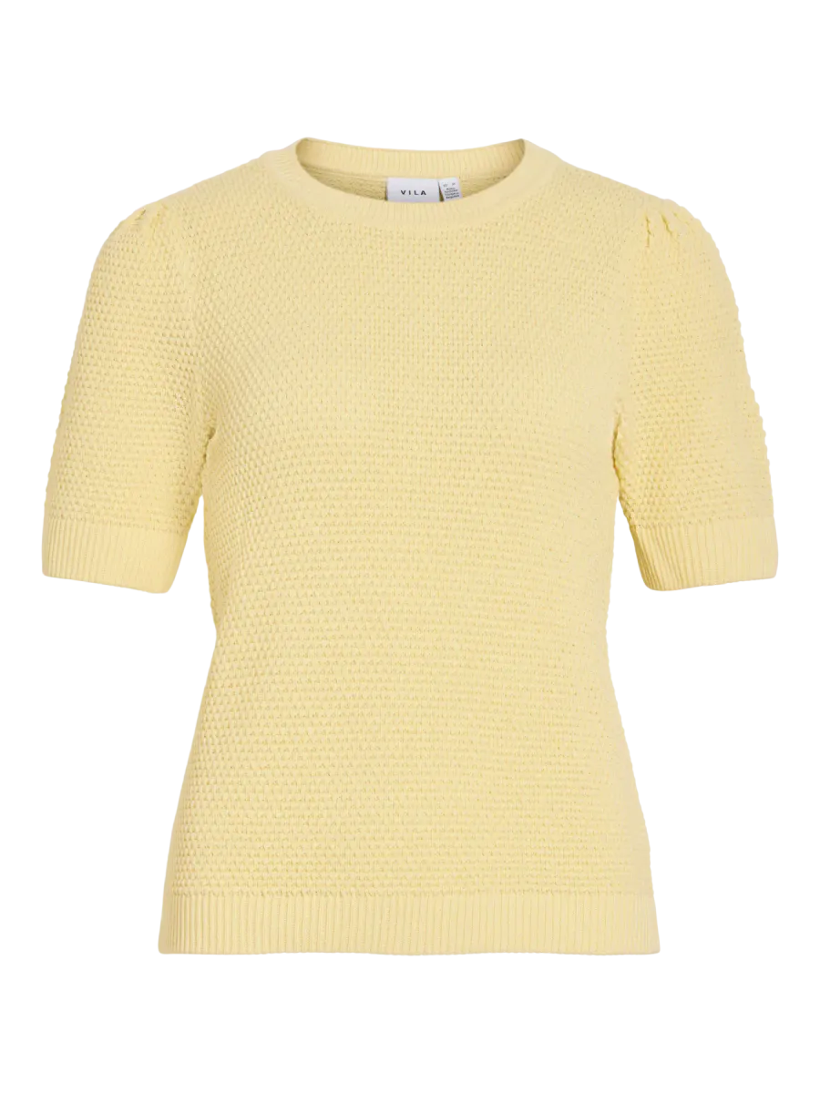 DALO BOMULLS GENSER 2/4 ERM - LYS GUL