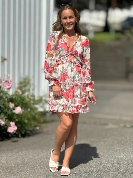 Hovedbilde EMSA KJOLE - OFFWHITE/ROSE