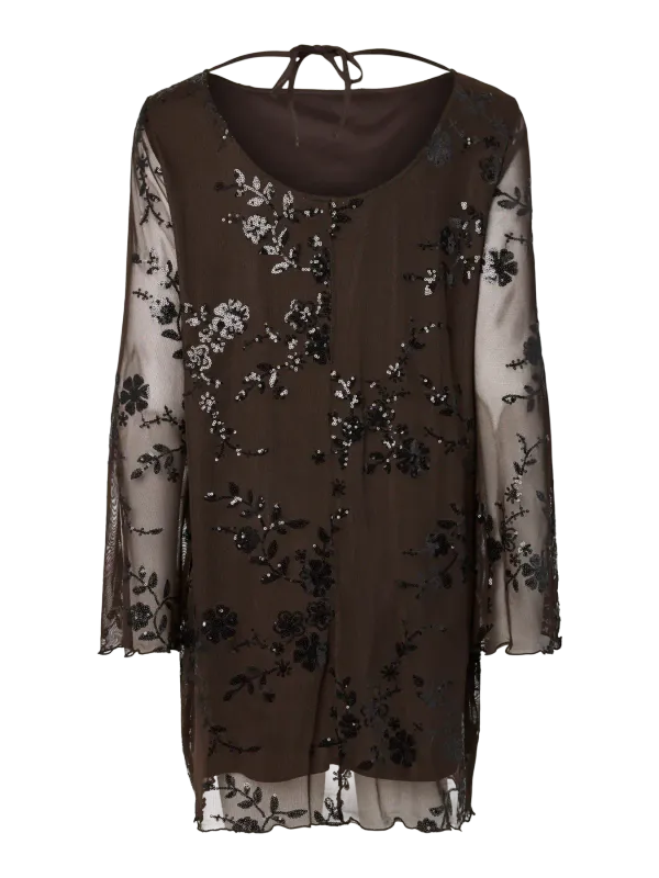 EVITA KJOLE - BRUN 