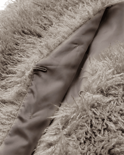 Hovedbilde FINE FAUX FÜR VEST - TAUPE