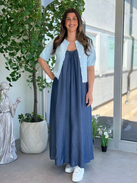 Hovedbilde KARA CARDIGAN 2/4 ERM - LYSBLÅ