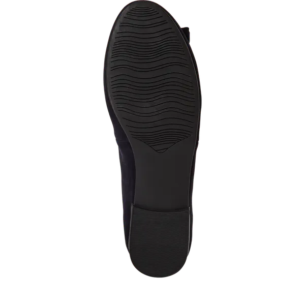 Hovedbilde BALLERINA I SKINN - NAVY