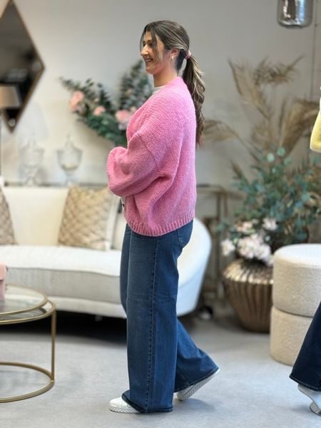 Hovedbilde MAYBE STRIKKET CARDIGAN - ROSA