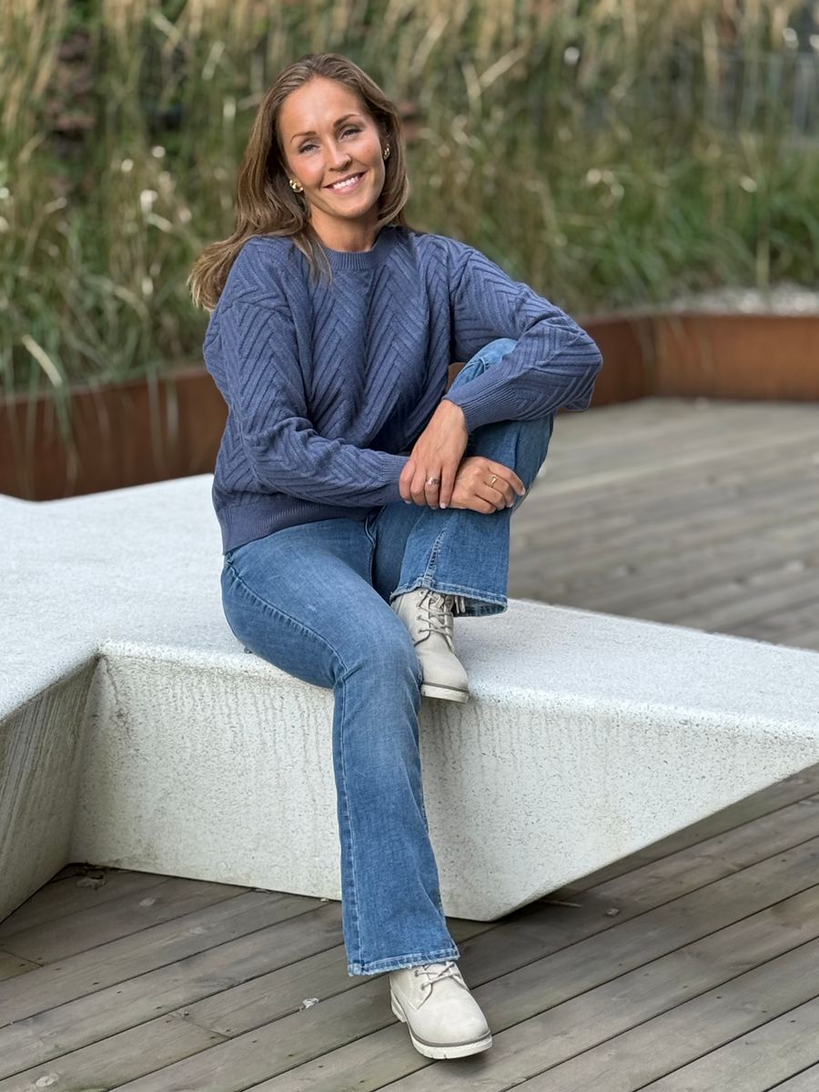 SATURN GENSER - JEANSBLÅ