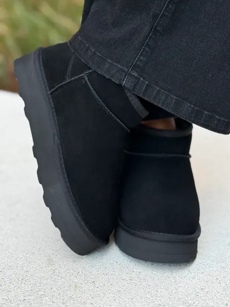 Hovedbilde PLATFORM BOOTS - SORT