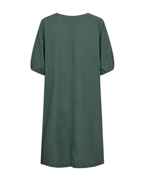 Hovedbilde LAVA KJOLE M/BALLONGERM - GRØNN