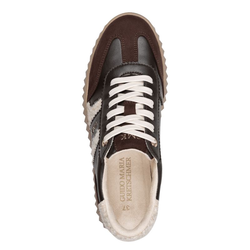 SNEAKERS M/TEDDY - BRUN