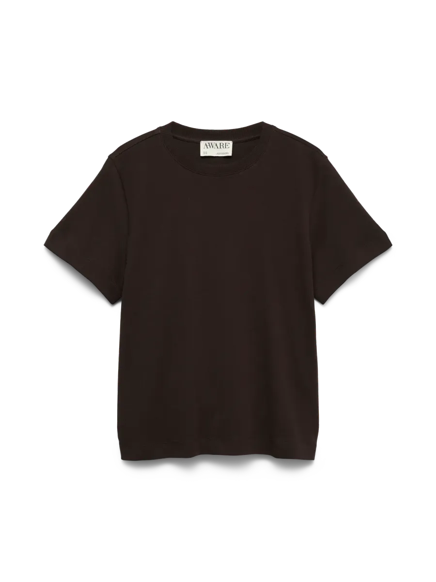 NAIMA T-SHIRT - BRUN