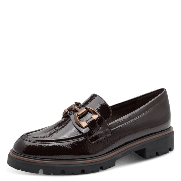 Hovedbilde LOAFER M/LENKE - MOCCA PATENT