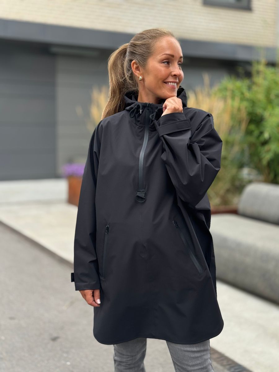 MOW OVERSIZE ANORAKK - SORT