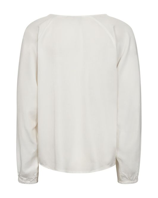 Hovedbilde SAZY BLUSE M/EMBRO - OFFWHITE