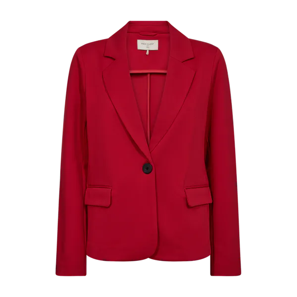 Hovedbilde NANNI RETT KORT BLAZER - RØD
