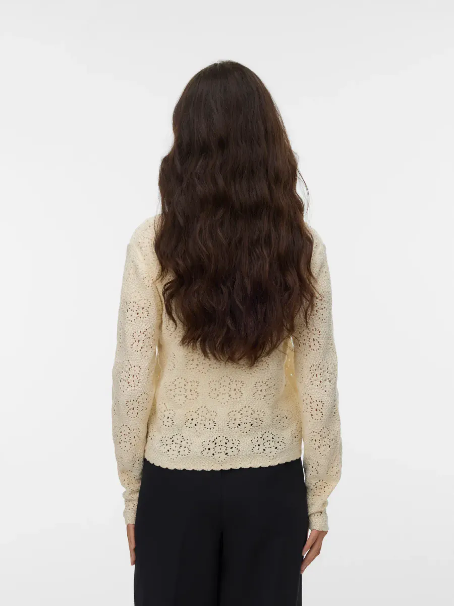 MAVA CARDIGAN - CREAM
