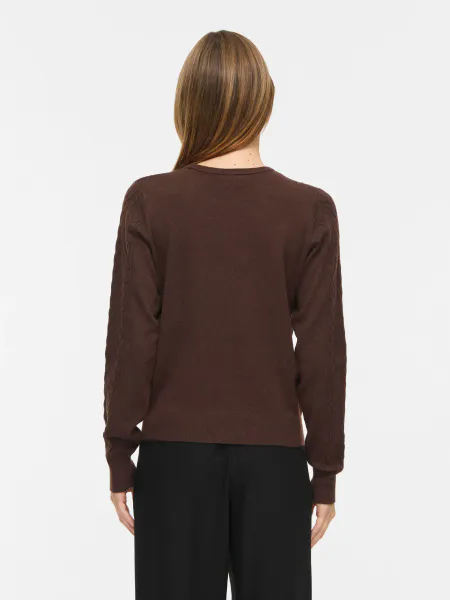 Hovedbilde KERRY CABEL KNIT GENSER - BRUN