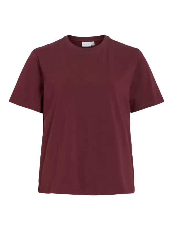 NORA T-SHIRT - PLOMME
