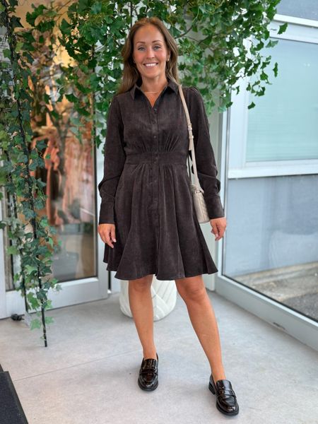 Hovedbilde ANE BABYCORD KJOLE - BRUN