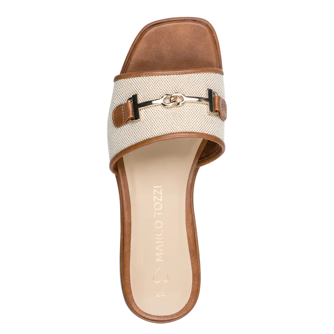 Hovedbilde SANDAL M/SPENNE - COGNAC/SAND